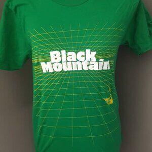 Unisex Official Black Mountain Band T-shirt. Men's small ladies medium.